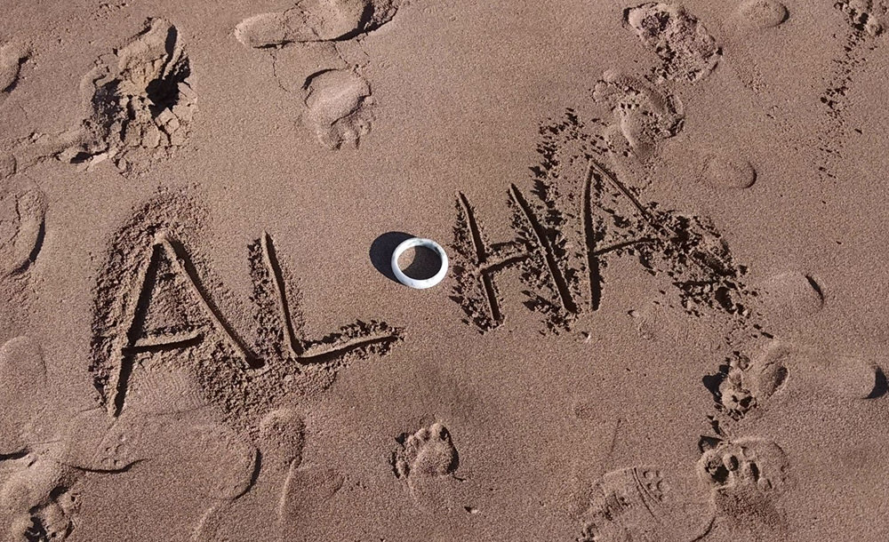 Aloha in Sand