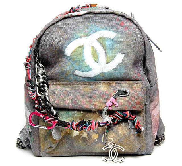 Chanel-Graffiti-Backpack