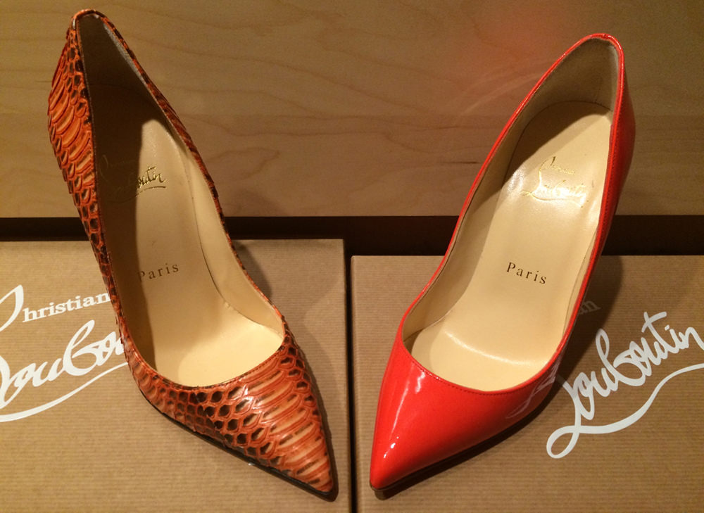 Christian Louboutin Double Pumps