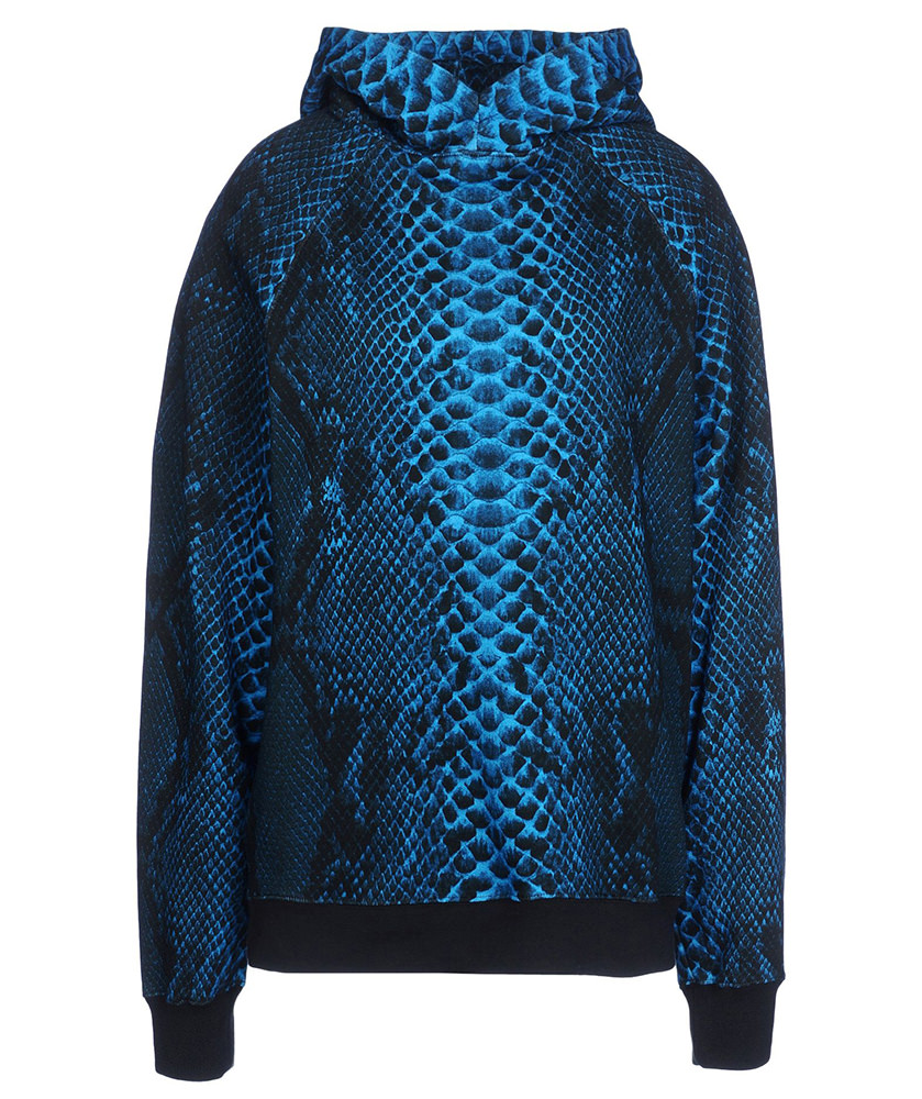 Christopher Kane Snake Print Hoodie