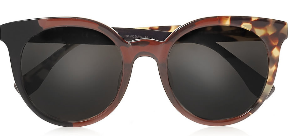 Fendi Round-frame Acetate Sunglasses