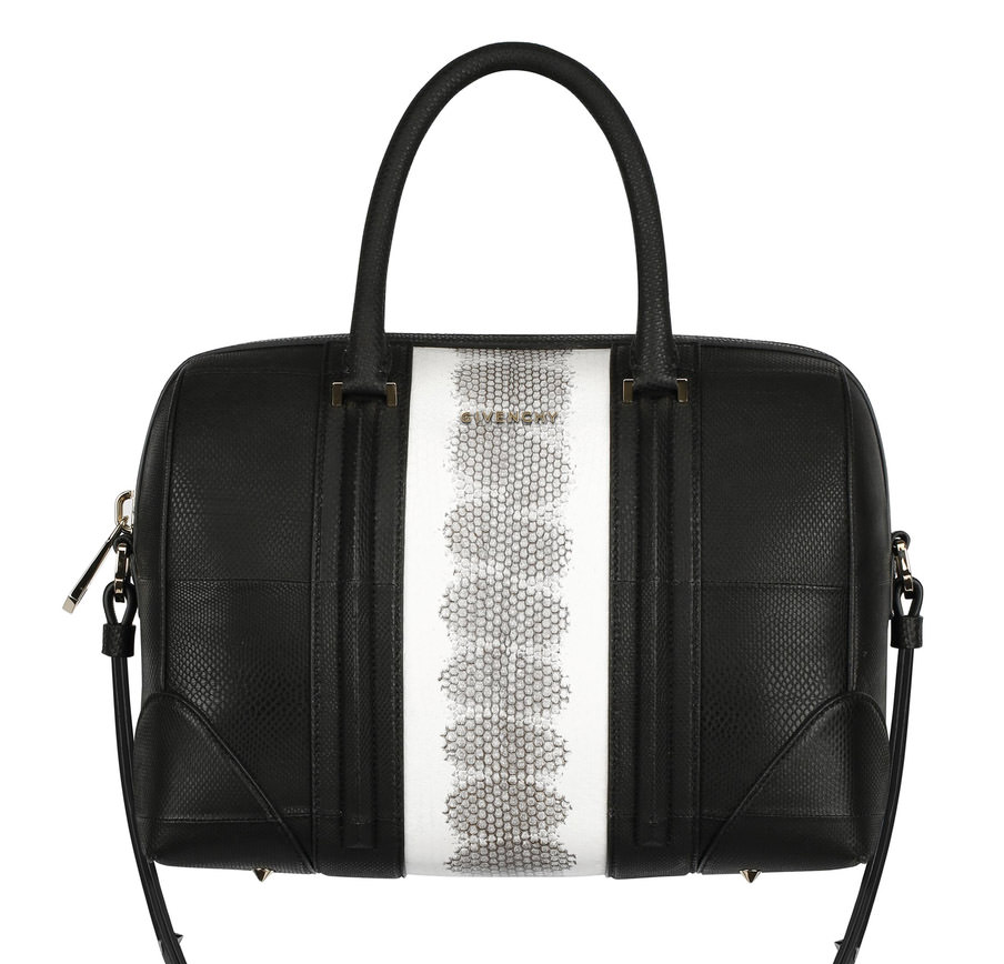Givenchy Lucrezia Watersnake Stripe bag