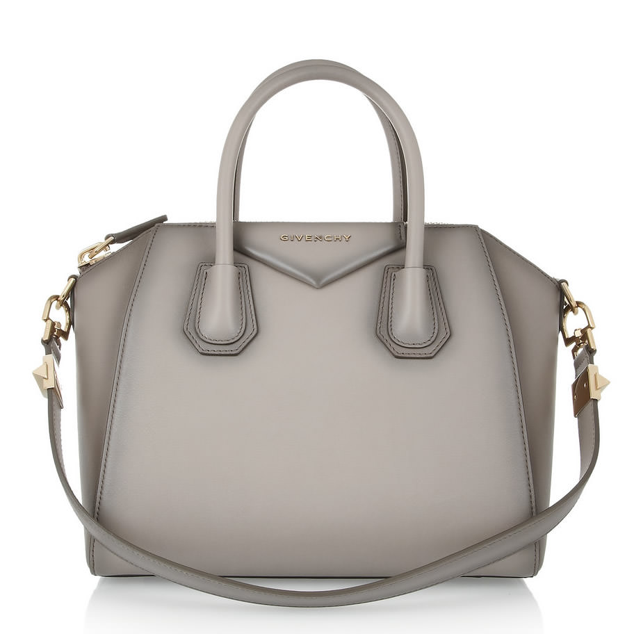 Givenchy Small Antigona bag in mushroom leather