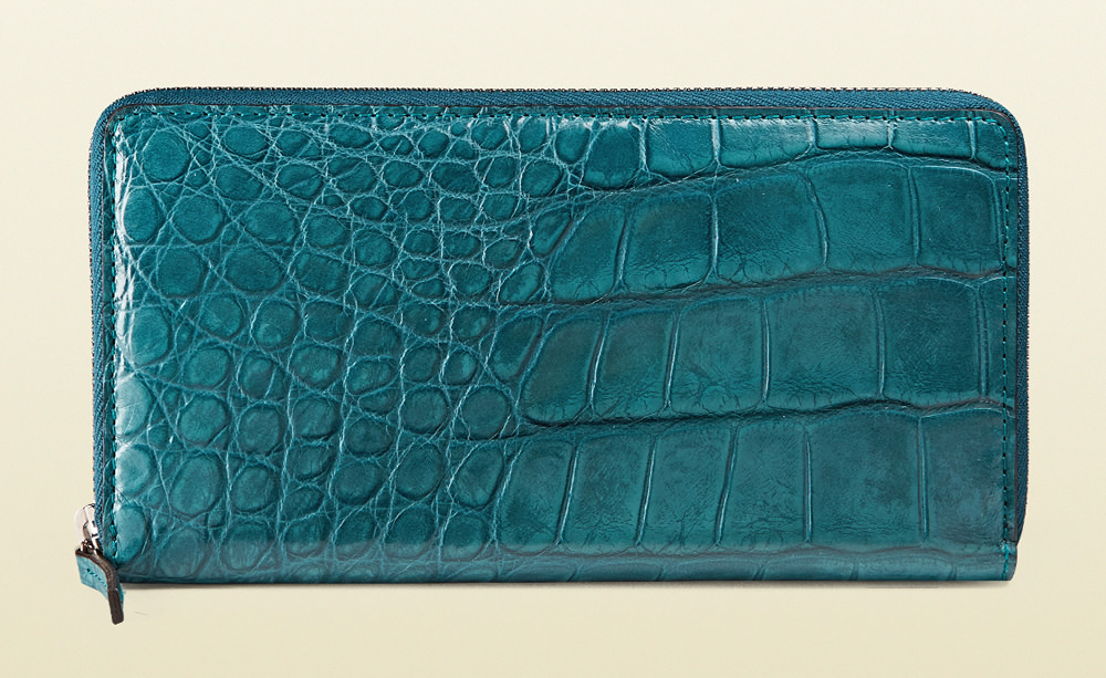 Gucci alligator 2025 wallet