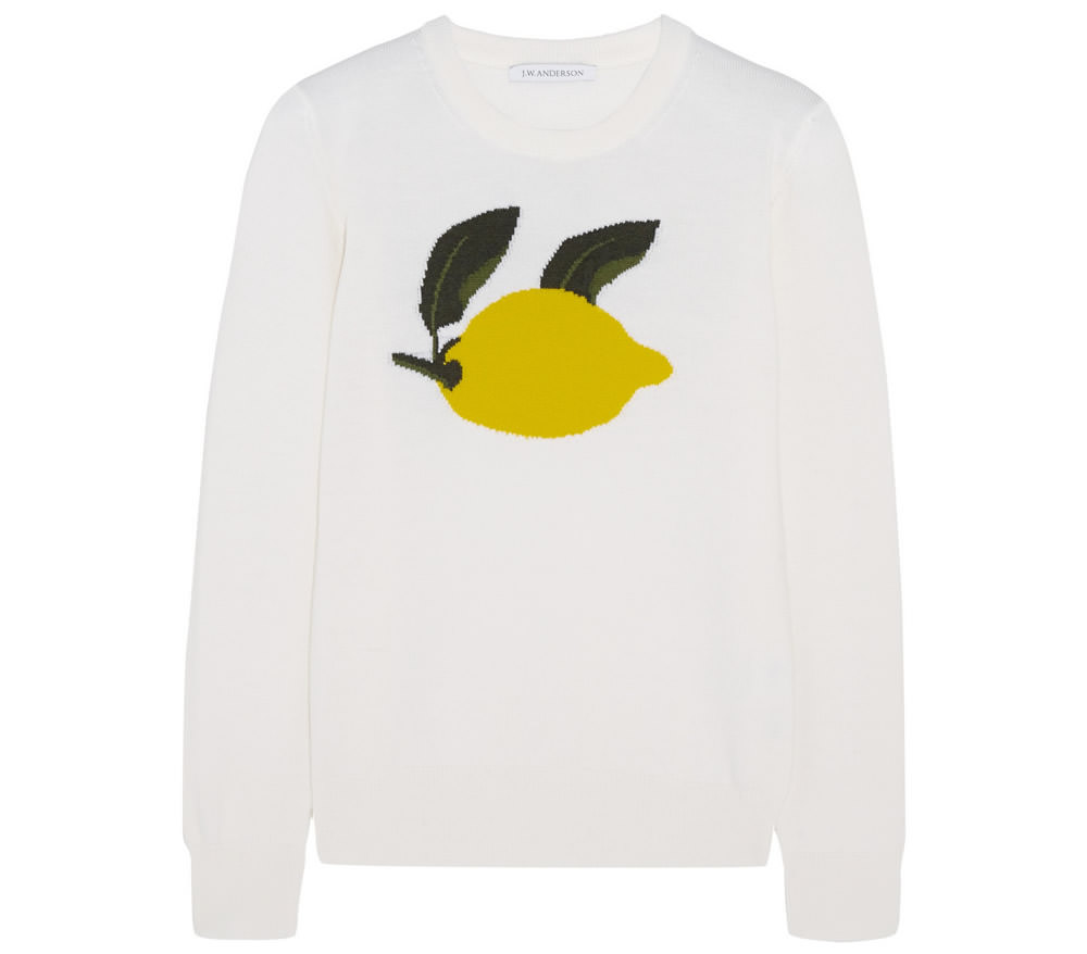 JW Anderson Intarsia merino wool sweater