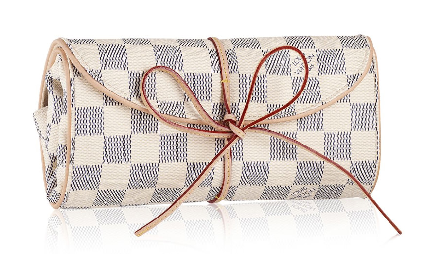 Louis Vuitton Damier Azur Foldable Jewelry Pouch