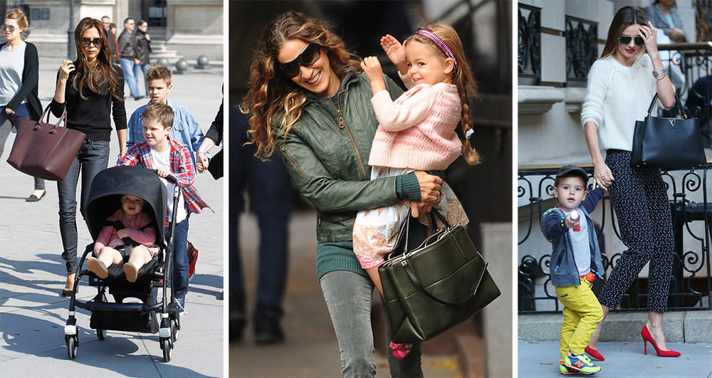 The 10 Most Popular PurseBlog Posts of 2014 2 Many-Bags-of-Celebrity-Moms