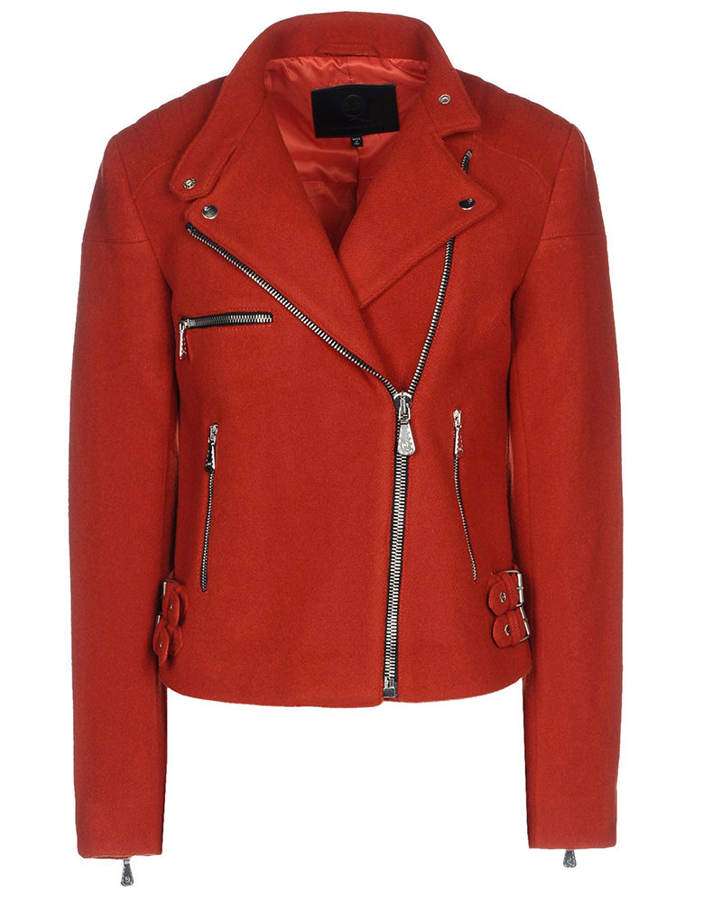 McQ Alexander McQueen Wool Moto Jacket