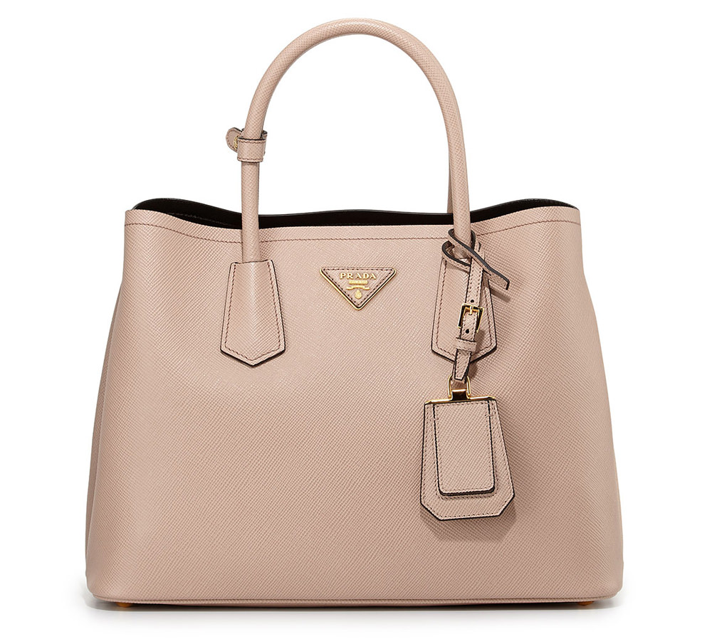 Prada Saffiano Cuir Double Bag