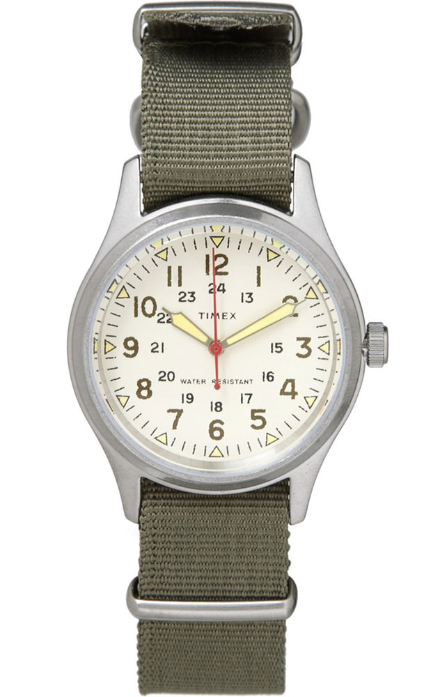 Timex x J.Crew Vintage Army Steel Watch