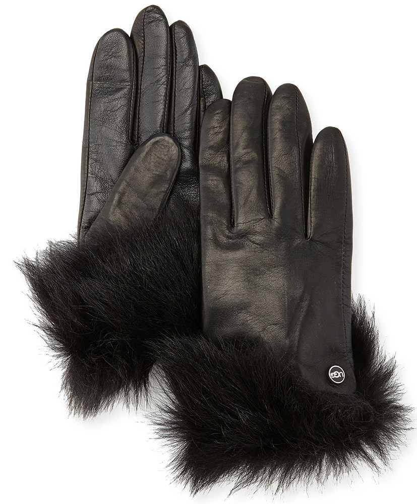 Ugg Australia Quinn Leather Gloves