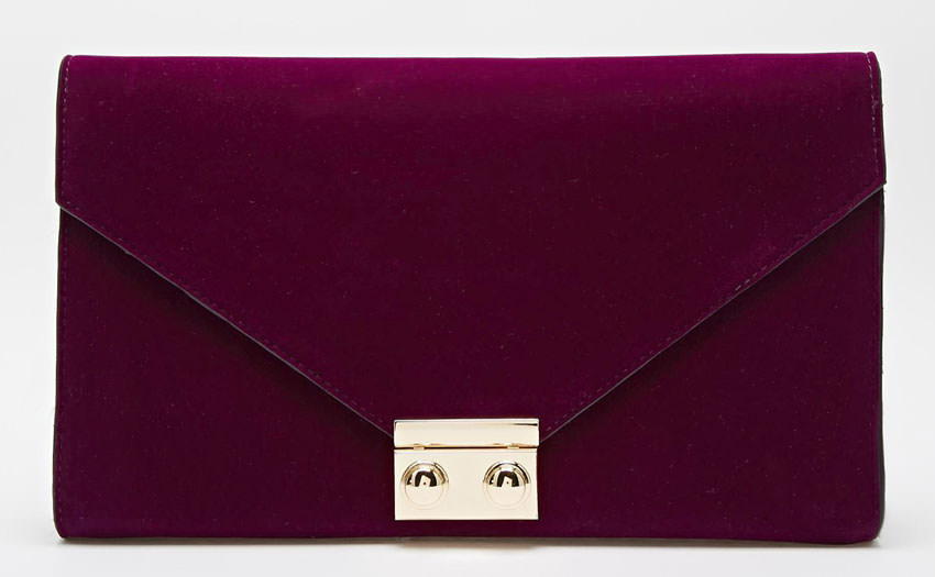 ASOS-Velvet-Clutch