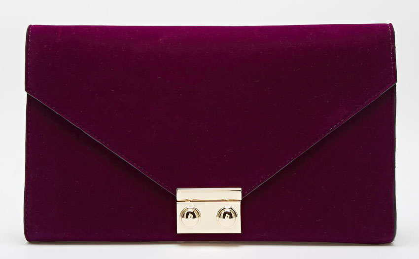 ASOS-Velvet-Clutch