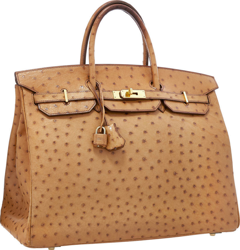 Hermes-Birkin-Natural-Sable-Ostrich-40cm