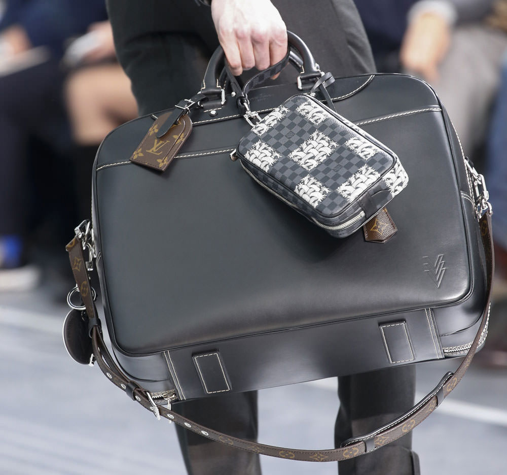Monogram Makes a Major Comeback at Louis Vuitton&#39;s Fall 2015 Menswear Show - PurseBlog