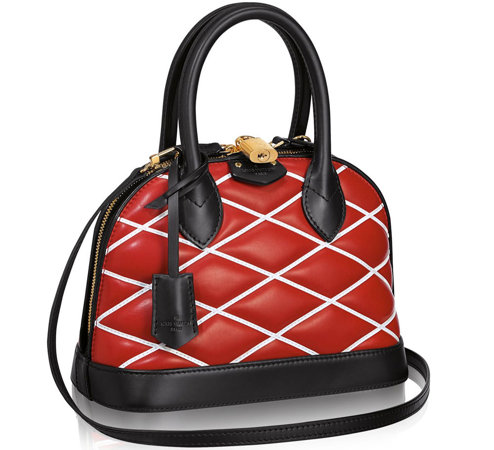 Check Out Louis Vuitton's Fun Cruise 2015 Bags, Now Available in Stores and Online 5 Louis-Vuitton-Malletage-Alma-BB-Red