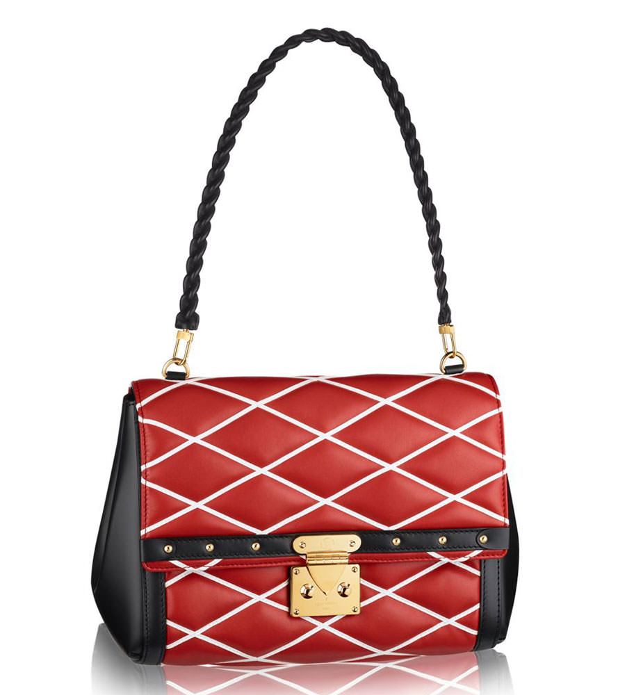 Check Out Louis Vuitton's Fun Cruise 2015 Bags, Now Available in Stores and Online 7 Louis-Vuitton-Malletage-Pochette-Flap-Bag