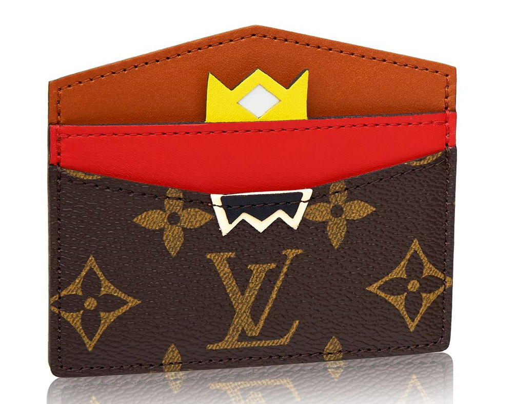 Louis-Vuitton-Tribal-Mask-Card-Holder-Red