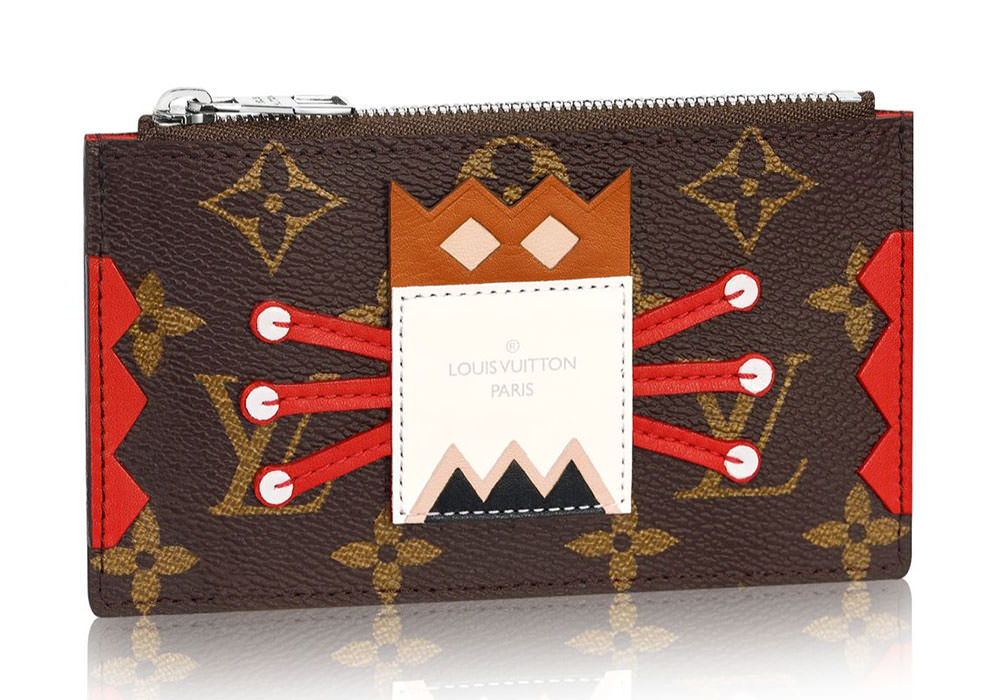 Check Out Louis Vuitton's Fun Cruise 2015 Bags, Now Available in Stores and Online 19 Louis-Vuitton-Tribal-Mask-Key-Pouch-Red