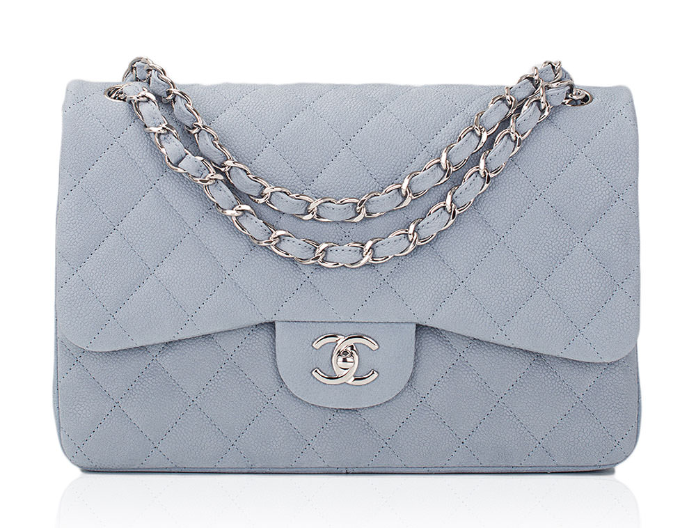 Chanel-Caviar-Classic-Flap-Bag-Light-Blue