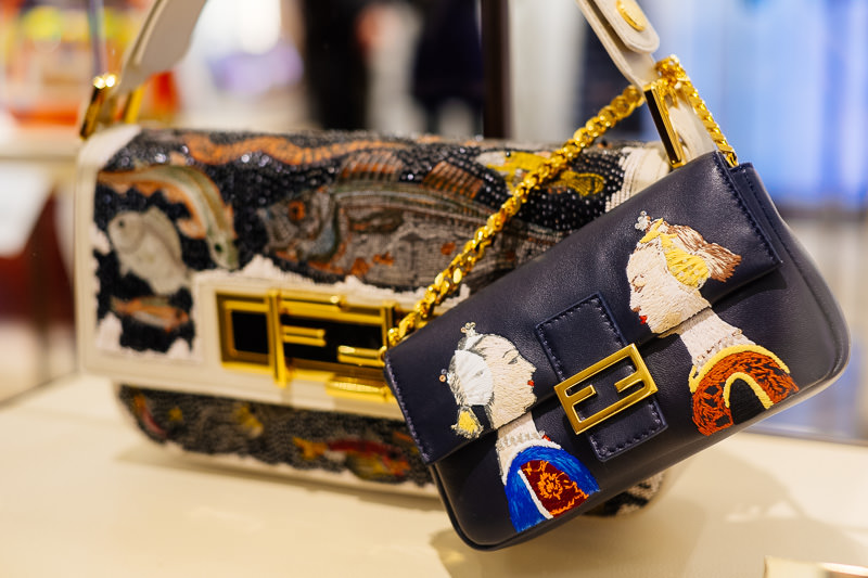 Fendi 3Baguette Charity Project: Rachel Feinstein