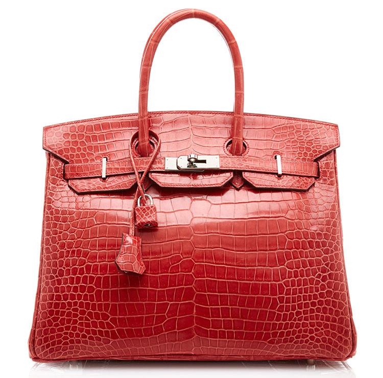 Hermes-Crocodile-Birkin-35cm-Bougainvillea