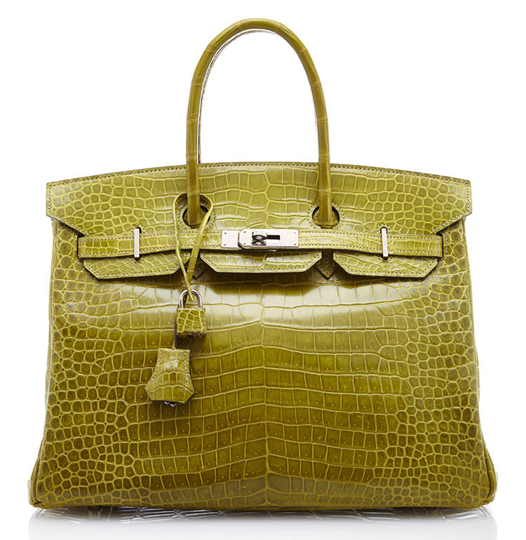 Hermes-Crocodile-Birkin-35cm-Vert-Anis