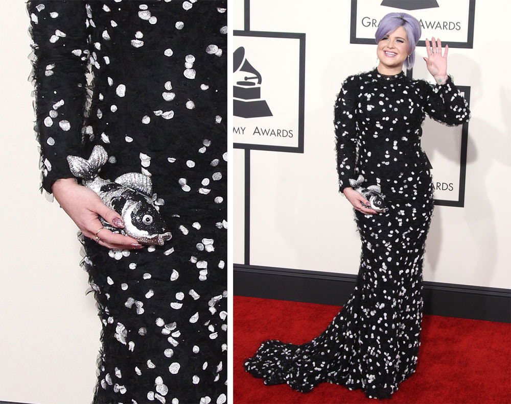 Kelly-Osbourne-Judith-Leiber-Koi-Crystal-Clutch