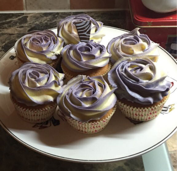 Rose-Cupcakes