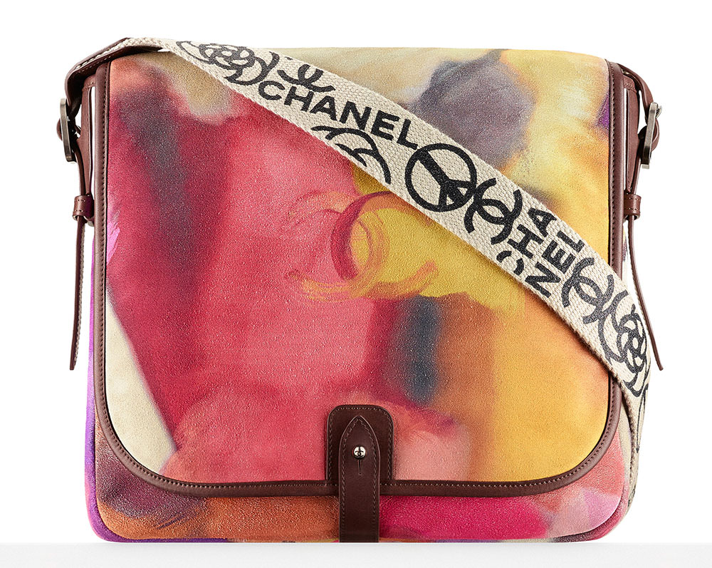 Chanel-Printed-Velvet-Calfskin-Messenger-Bag-4100