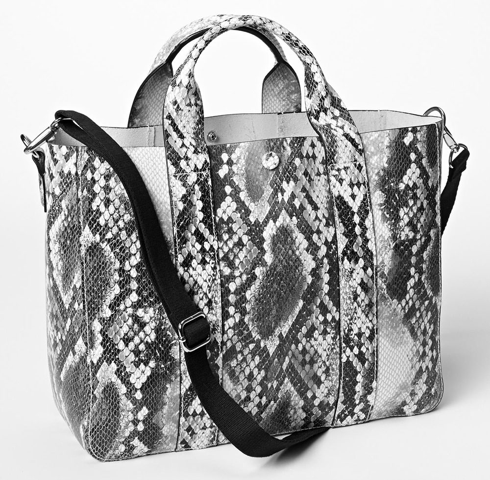 GAP-Snake-Embossed-Leather-Tote