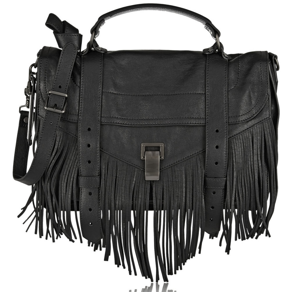 Proenza Schouler PS1 Medium Fringed Bag