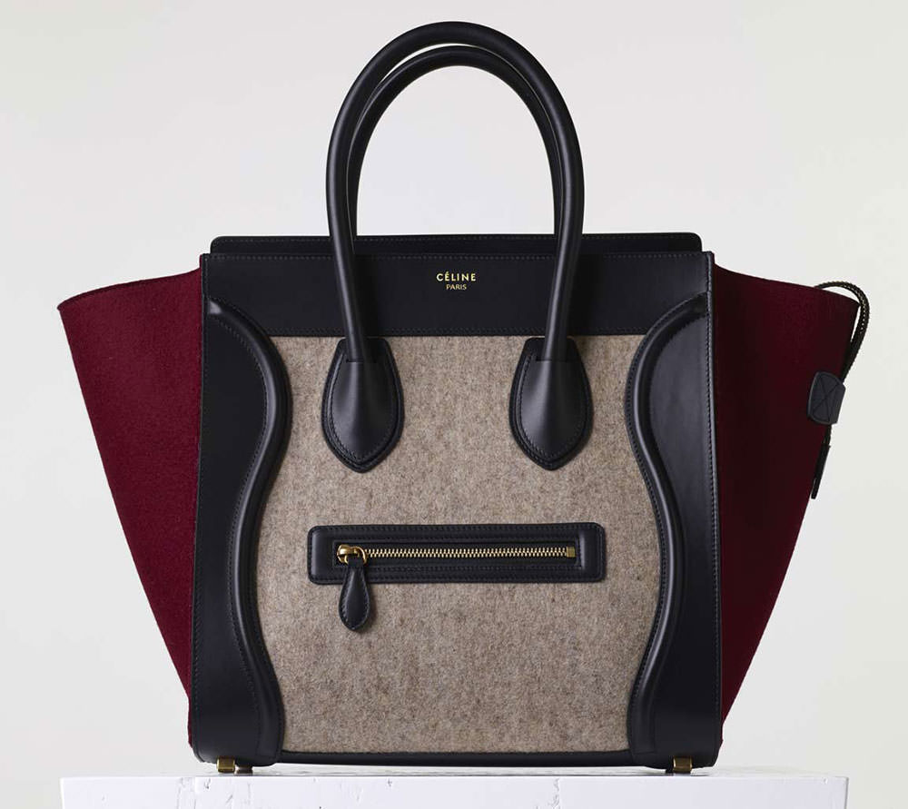 Celine-Mini-Luggage-Tote-Tricolor