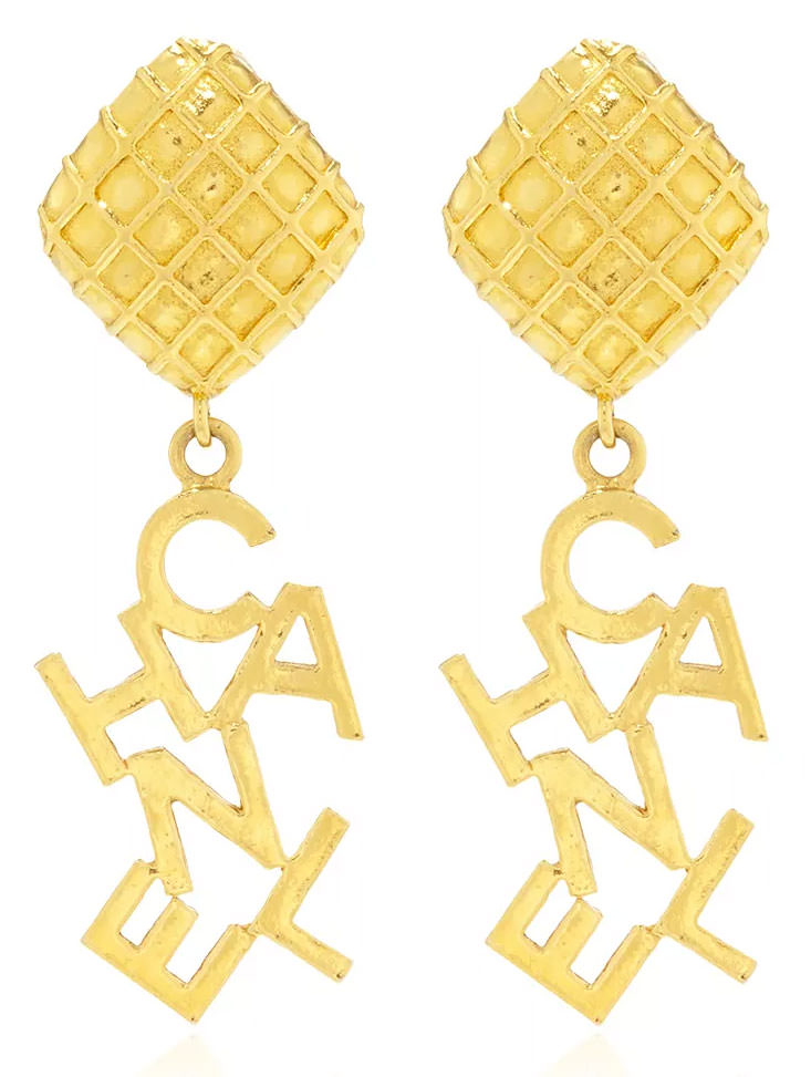 Chanel-Name-Drop-Earrings