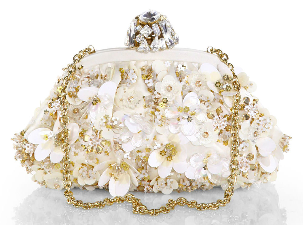 Dolce-&-Gabbana-Floral-Sequined-Clutch
