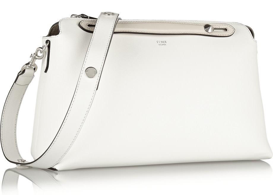 Fendi By The Way Shoulder Bag White