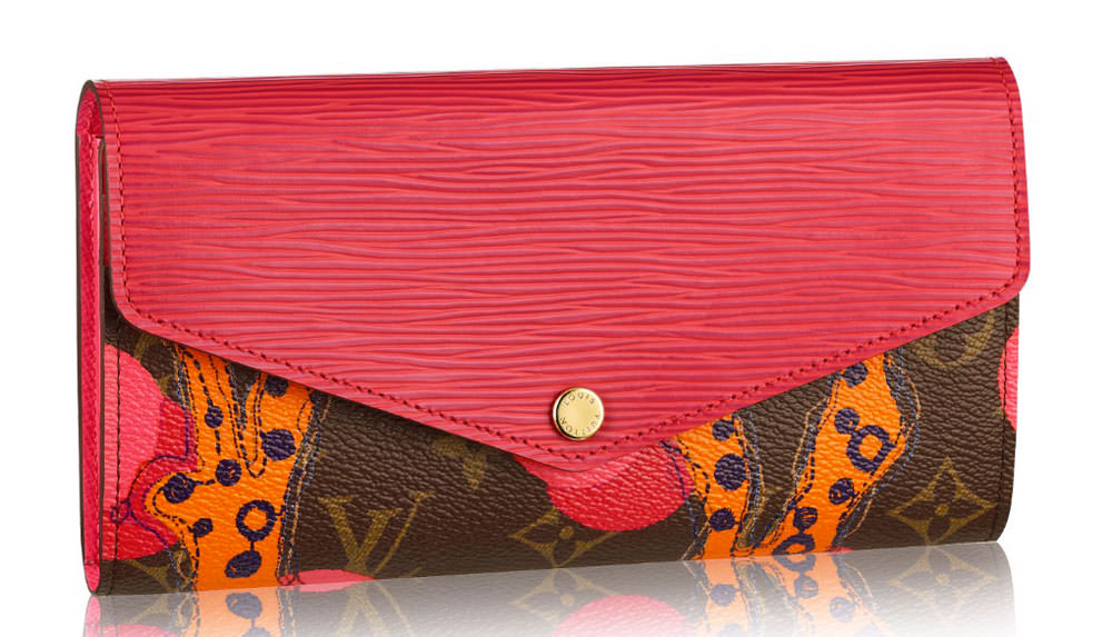 Louis-Vuitton-Monogram-Ramages-Sarah-Wallet