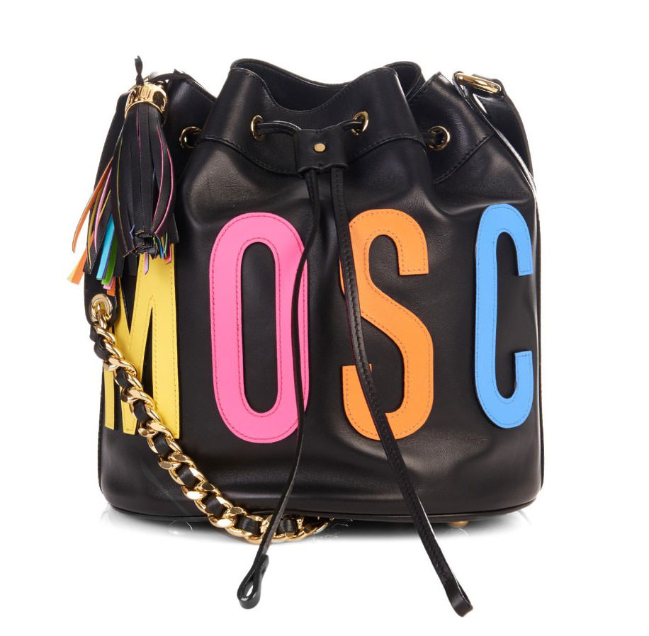 Moschino-Logo-Applique-Bucket-Bag