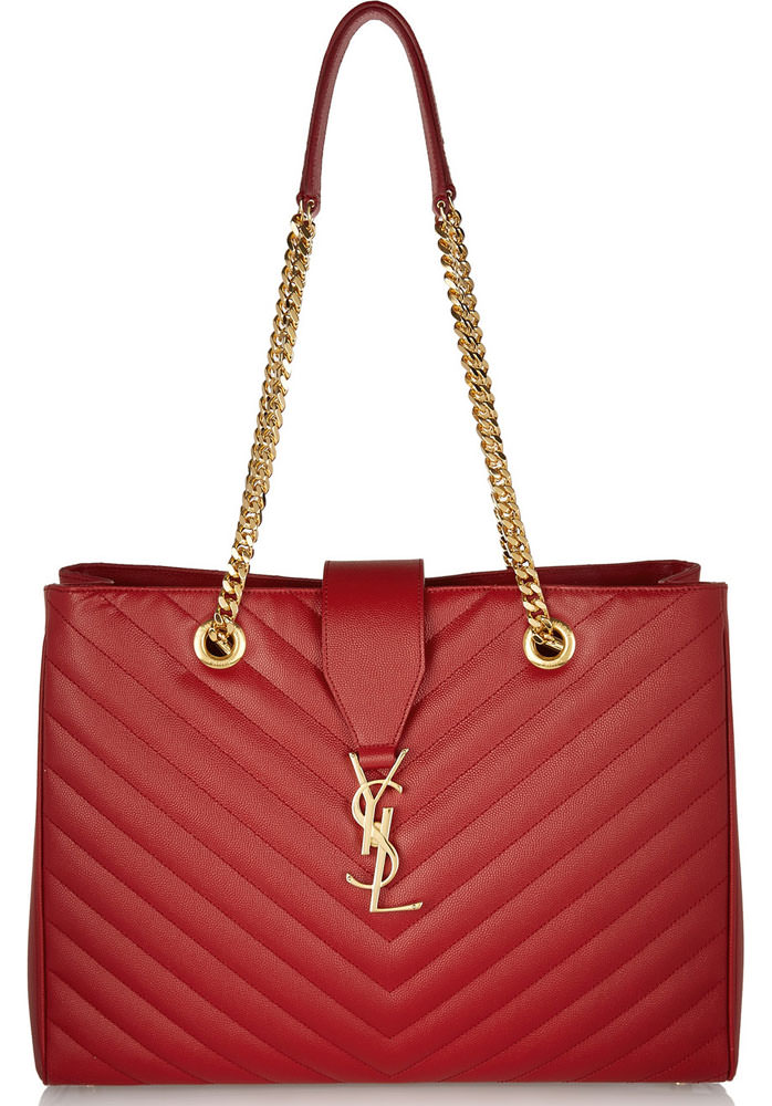 Saint-Laurent-Monogramme-Quilted-Tote