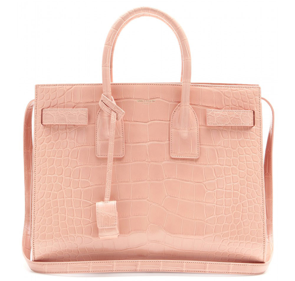 Classic Small Sac De Jour Bag In Old Rose Grained Leather