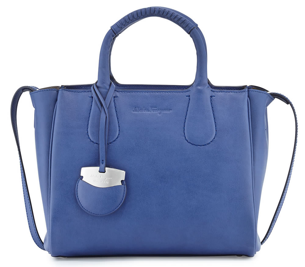 Salvatore Ferragamo Nolita Small Leather Tote Bag