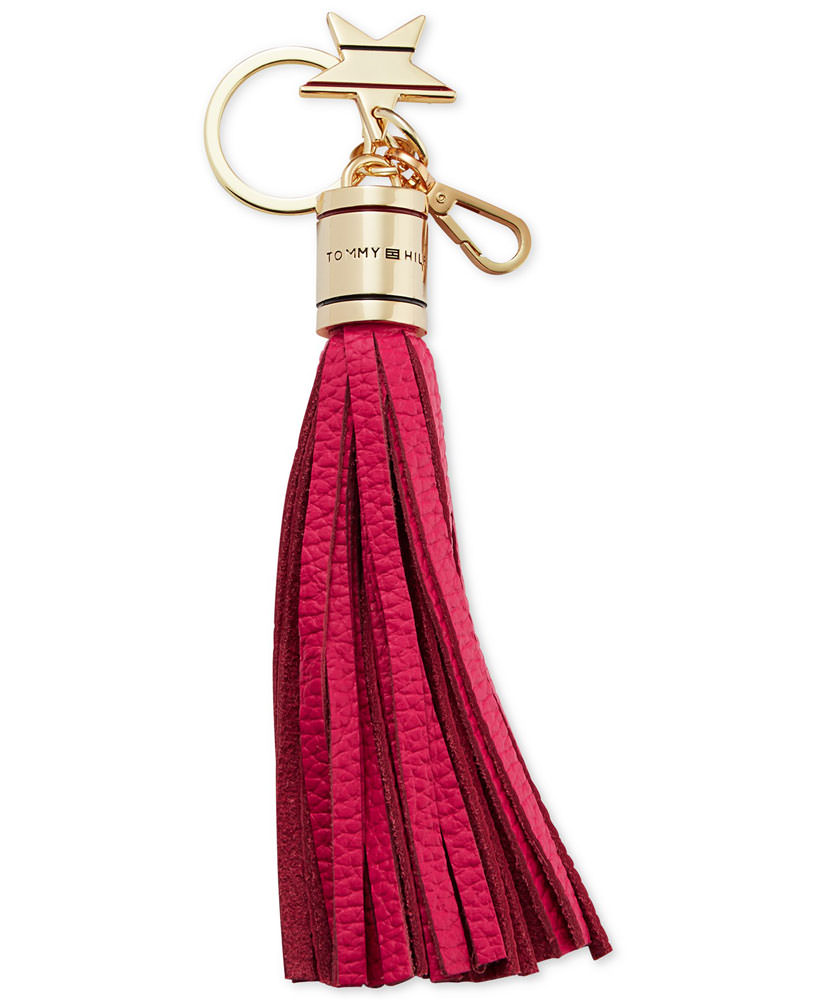 Tommy-Hilfiger-Leather-Tassel-Key-Fob