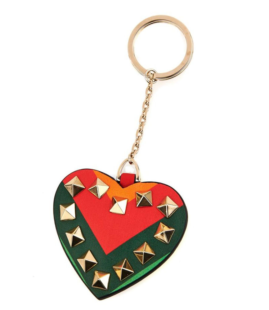 Valentino-1973-Rainbow-Rockstud-Key-Ring