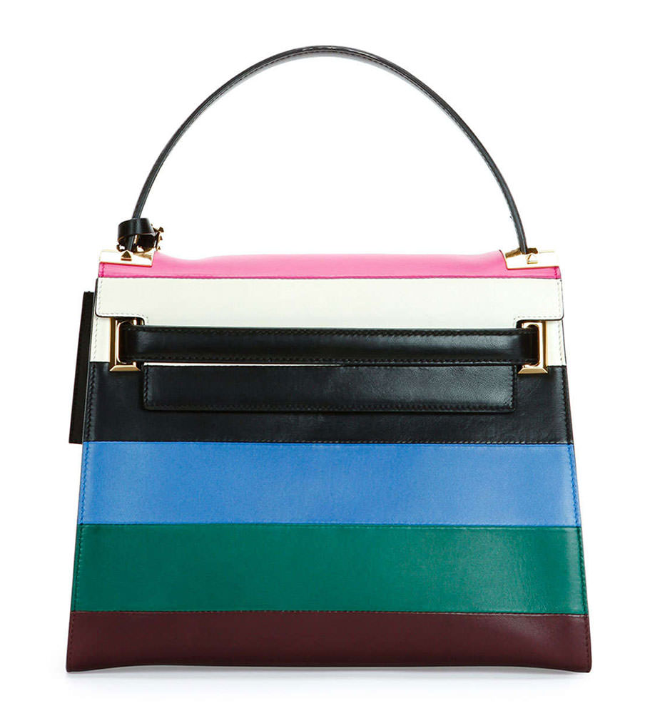 Valentino-My-Rockstud-Striped-Frame-Bag