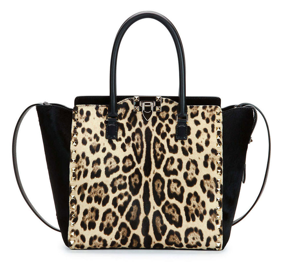 Valentino-Rockstud-Leopard-Calf-Hair-Medium-Shopper-Tote