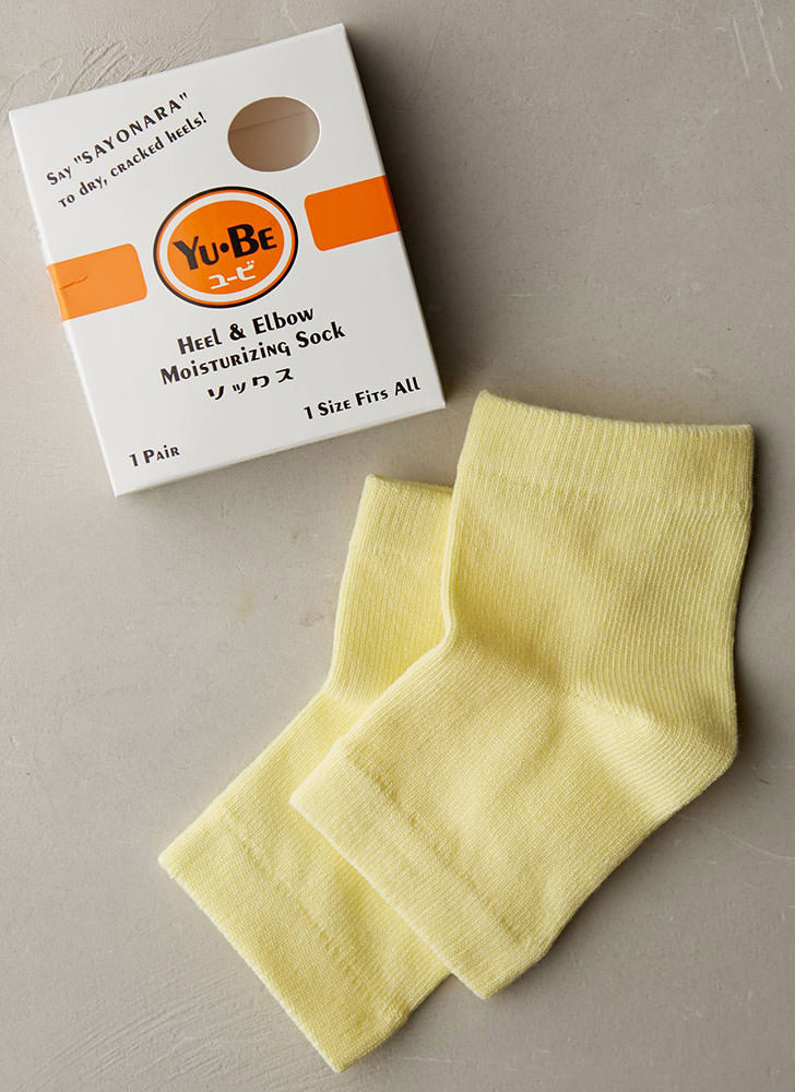 Yu-Be-Heel-and-Elbow-Moisturizing-Sock