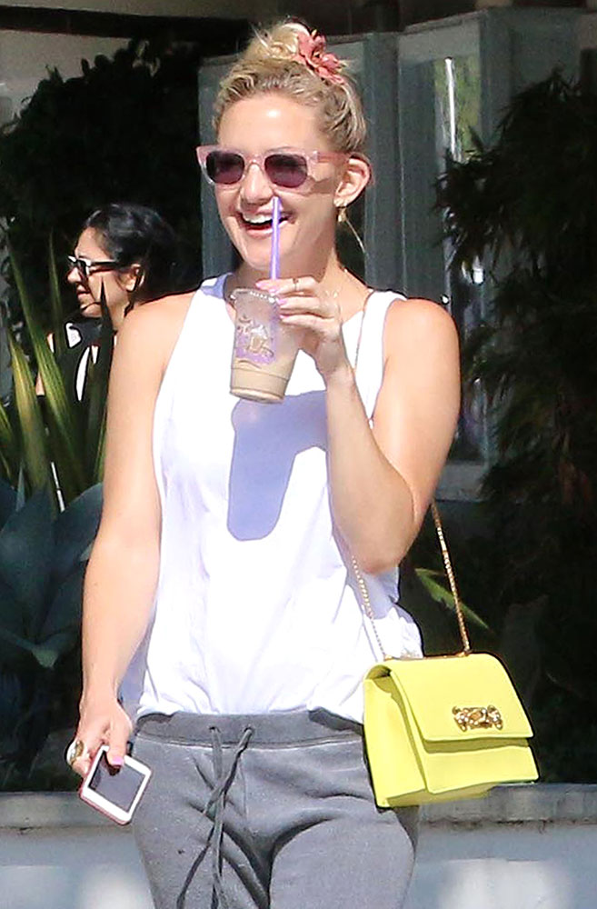 Kate-Hudson-Versace-Signature-Flap-Bag