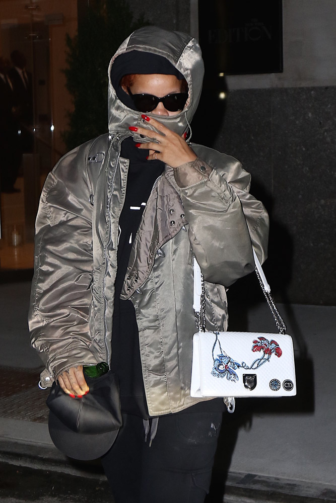 Rihanna Christian Dior Diorama Bag-3