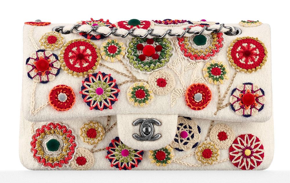 Chanel-Embroidered-Felt-Classic-Flap-Bag