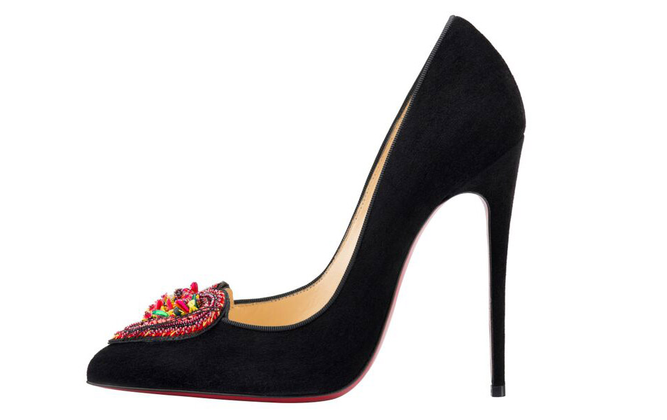 Christian Louboutin Pre-Fall 2015 Perucora 120mm Perucora 120 Veau Velour Pump